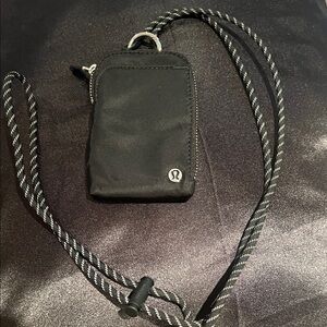 lululemon athletica Black Key & Card Holder